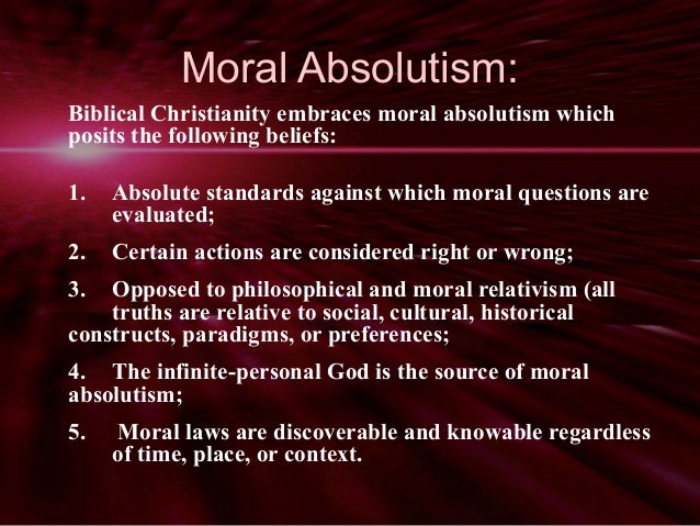meaning of moral absolutism essay meaning of moral absolutism essay