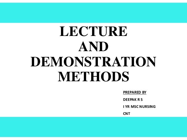 lecture method Teaching method in which information is presented orally to a class with a minimal amount of class participation. lecture method Teaching method in which information is presented orally to a class with a minimal amount of class participation.
