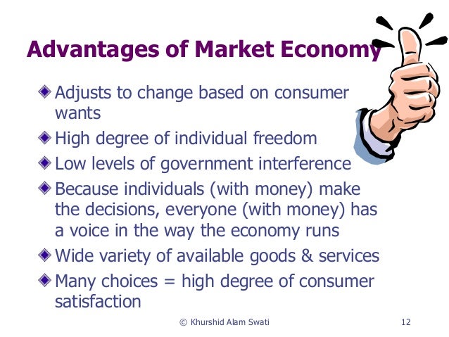 what are the disadvantages of market economy