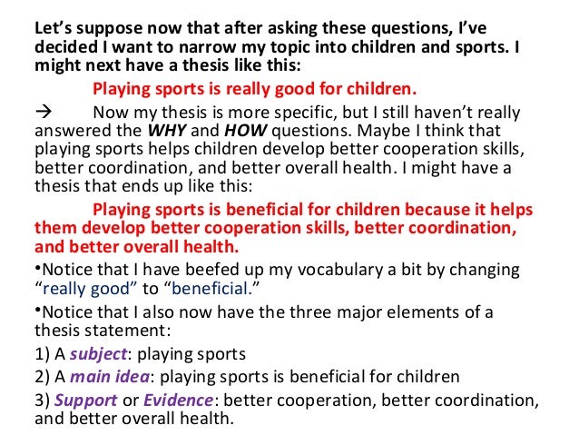 Short Essay About Sports