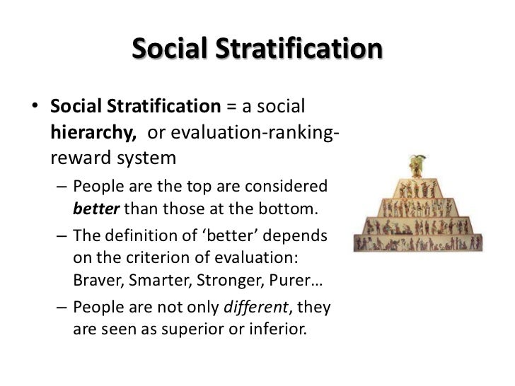social stratification and inequality