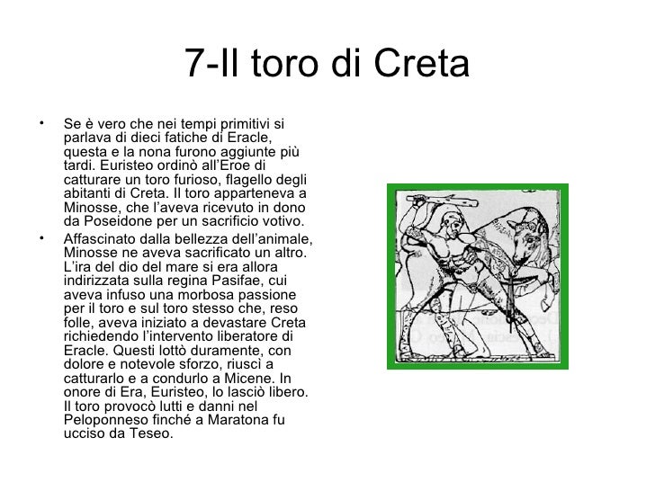 Le Dodici Fatiche Di Ercole