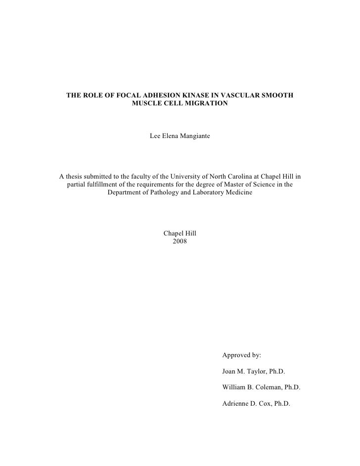 Master’s Theses Supervised