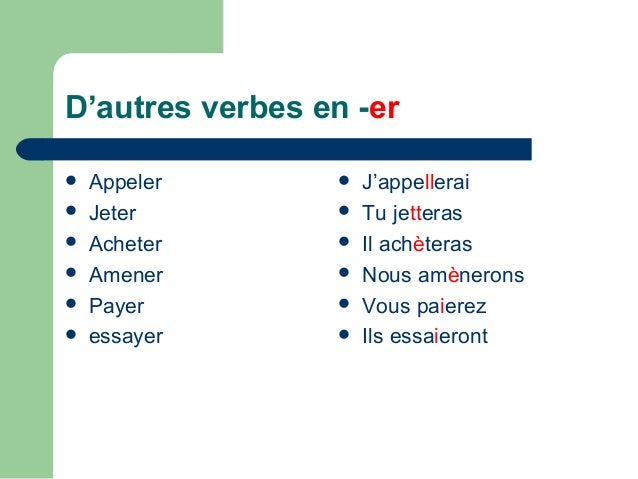 verbe essayer futur proche Verbe etre au futur au temps futur, le verbe dit que l'action se passera dans un moment, demain, plus tard voici la conjugaison du verbe être au futur: je serai. verbe essayer futur proche Verbe etre au futur au temps futur, le verbe dit que l'action se passera dans un moment, demain, plus tard voici la conjugaison du verbe être au futur: je serai.
