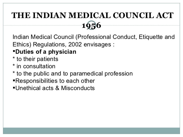 Legal aspect of medical care