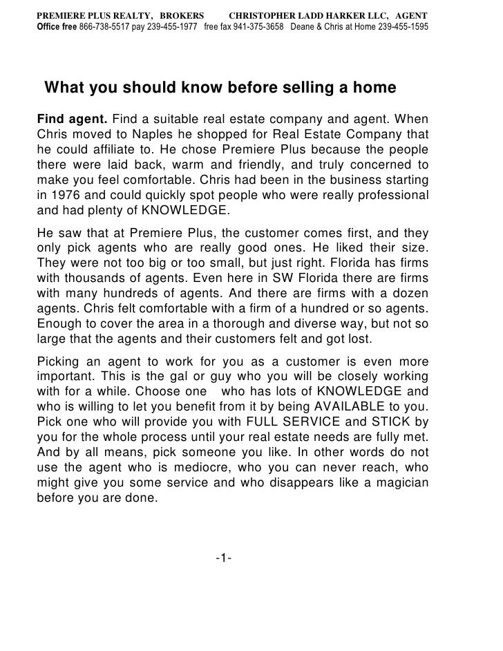termination florida real contract estate form