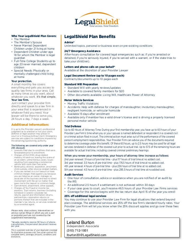 Legalshield Small Business Plan