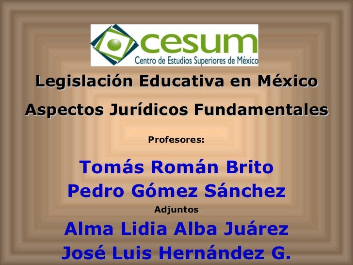 DE LEGISLACION EDUCATIVA EN de legislacion educativa en: