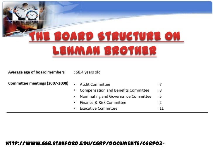 lehman brothers case study risk lehman brothers case study risk