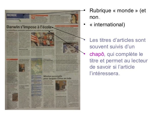 Le journal