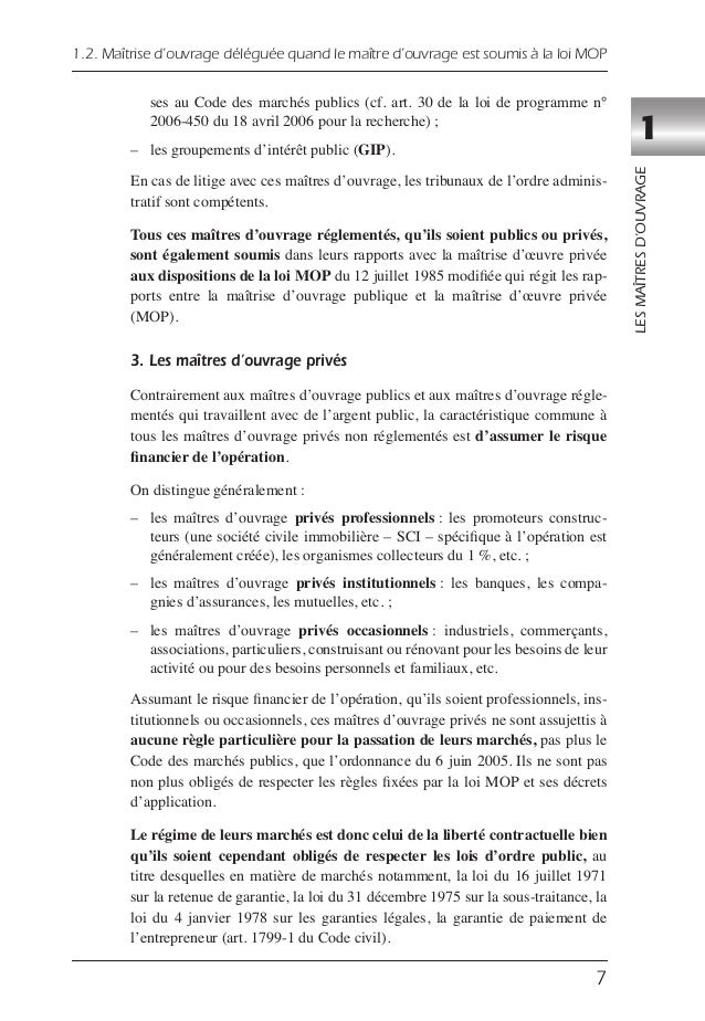 exemple de dgd marche public