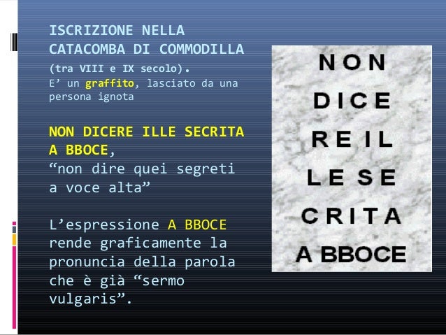 Le origini della lingua in Italia