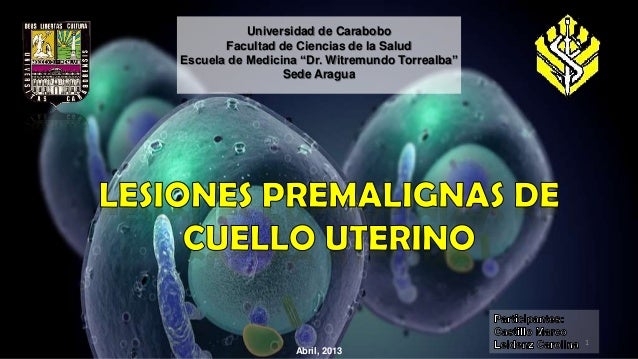LESIONES EN EL CUELLO UTERINO lesiones en el cuello uterino: