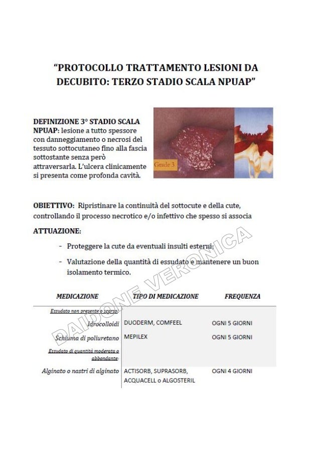 Lesioni da decubito