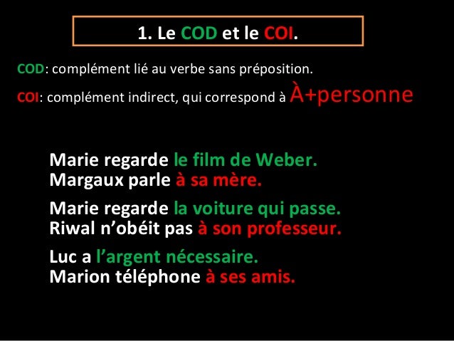 Le COD // Le COI // Le COS Slide-2-638