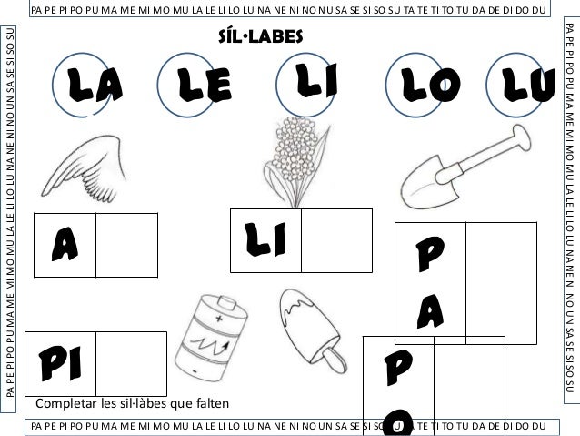 Les sil·labes