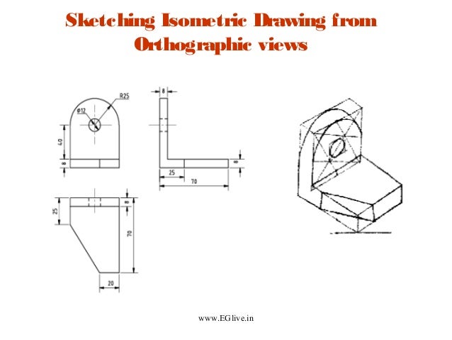 Cute Free Hand Sketch Engineering Drawing 