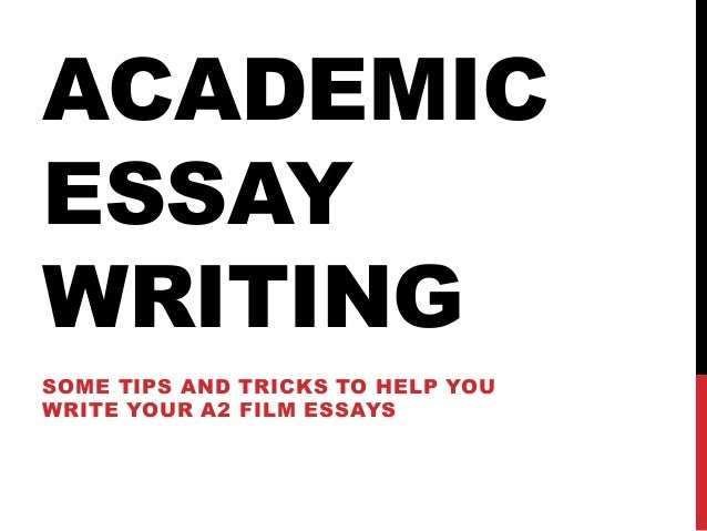 Beginning the Academic Essay - Harvard Writing Center