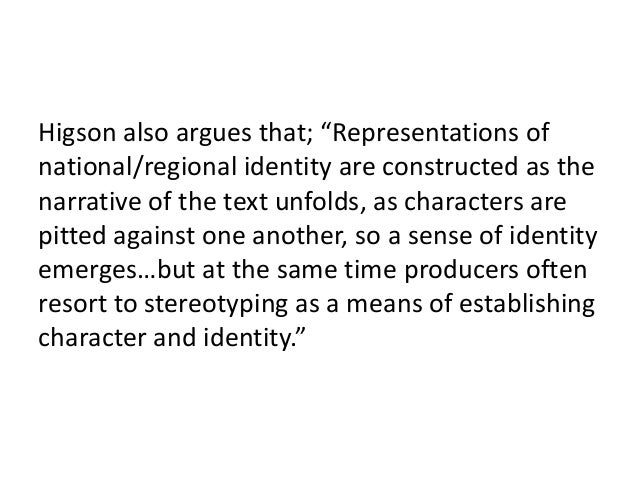 FREE A National Identity Essay