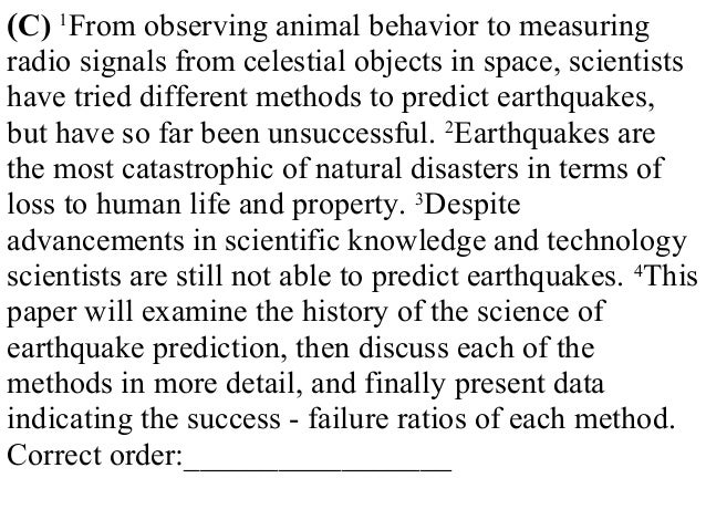 Essay earthquake in pakistan