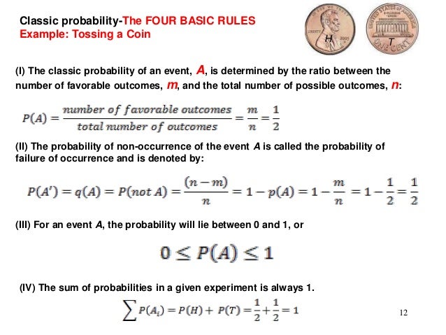 Intro to probability