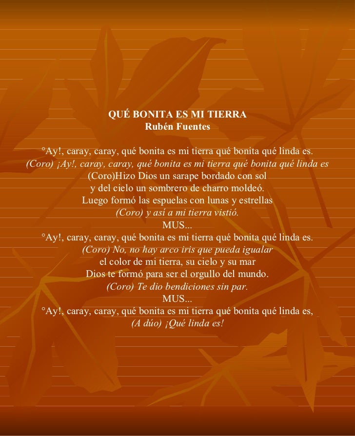 DE CANCIONES DE PASILLOS de canciones de pasillos: