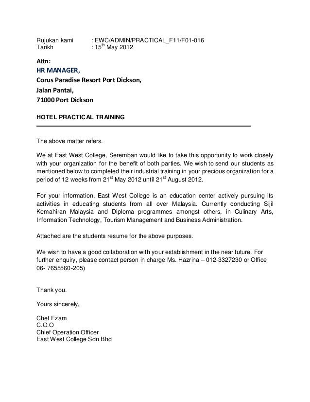 thank you letter to culinary letter for internship 1 thank you letter to culinary letter for internship 1