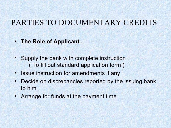 standard credit application form