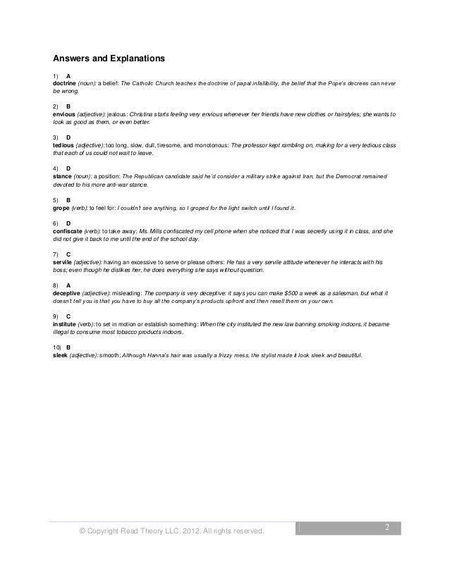 Printables Read Theory Worksheets fireyourmentor free printable worksheets page 34 read theory llc level 8 word definition 3 successful 2 copyright llc