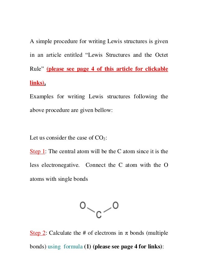 Lewis dot structure of CO2