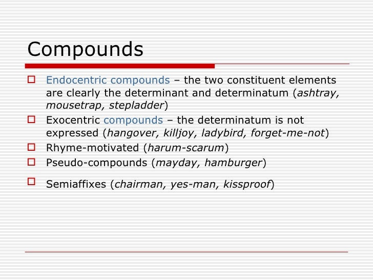 Lexicology Ii Wordformation