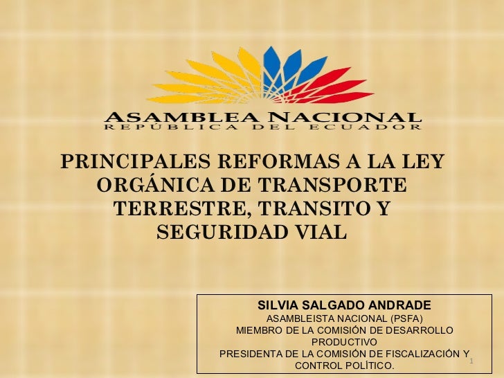 DE INFRACCIONES A LA LEY DE SEGURIDAD VIAL de infracciones a la ley de seguridad vial: