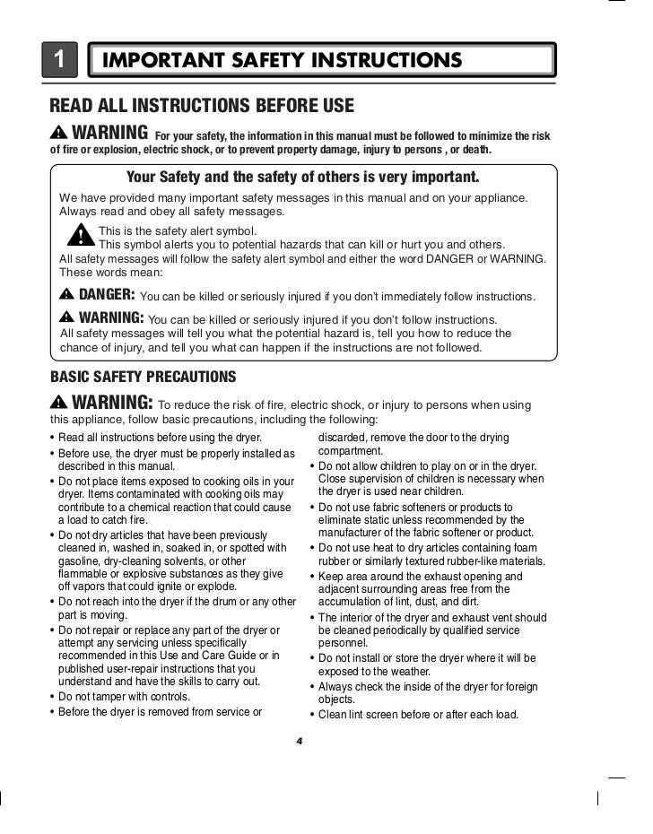 g instruction manual l