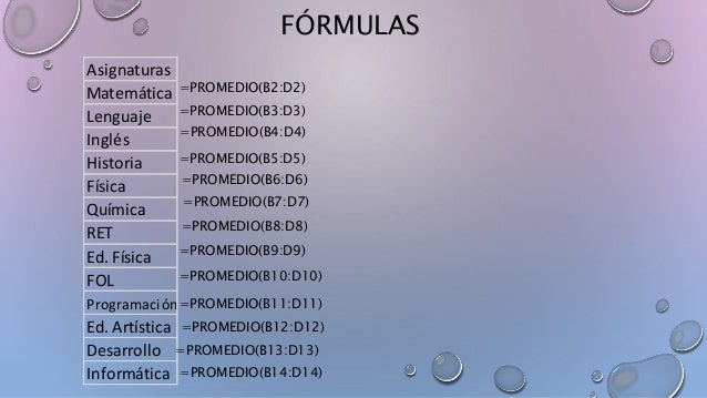Asignaturas
Matemática
Lenguaje
Inglés
Historia
Física
Química
RET
Ed. Física
FOL
Programación
Ed. Artística
Desarrollo
In...