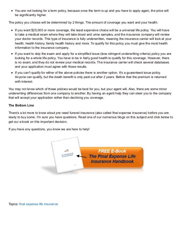 Life Insurance Preneed Life Insurance Insurance