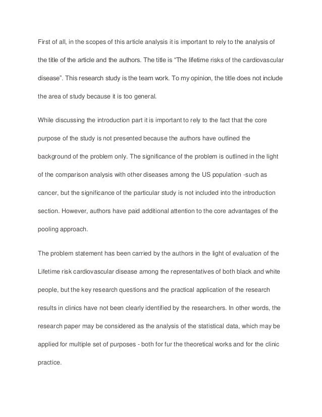 Heart disease essay conclusion