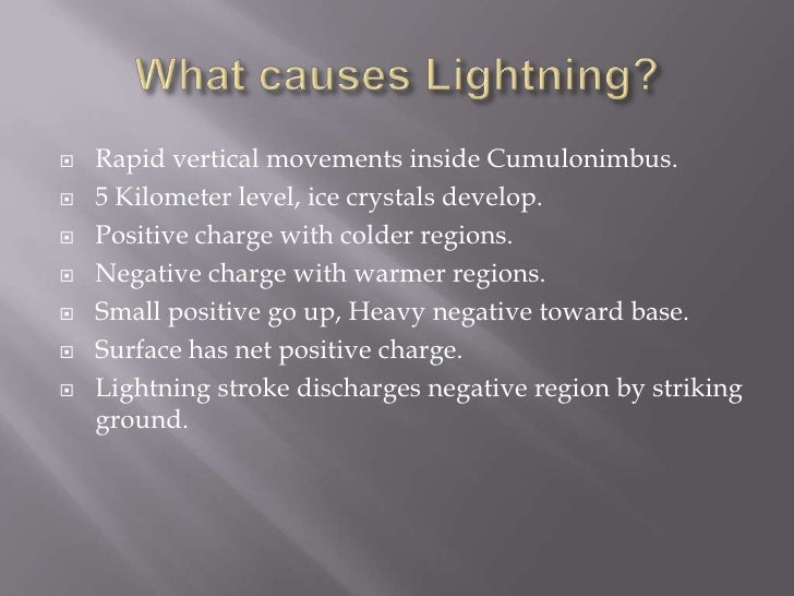 Lightning And Thunder