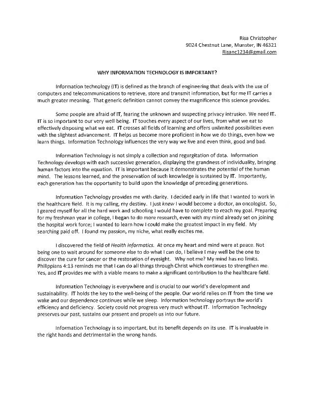 Literary narrative essay