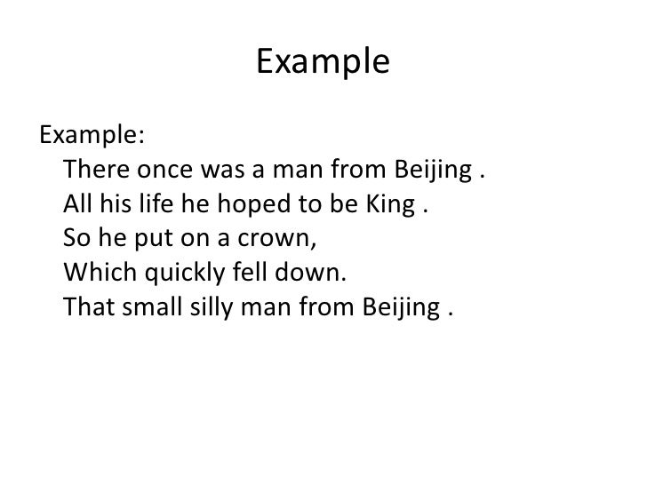 How to Write a Limerick photo picture How to Write a Limerick