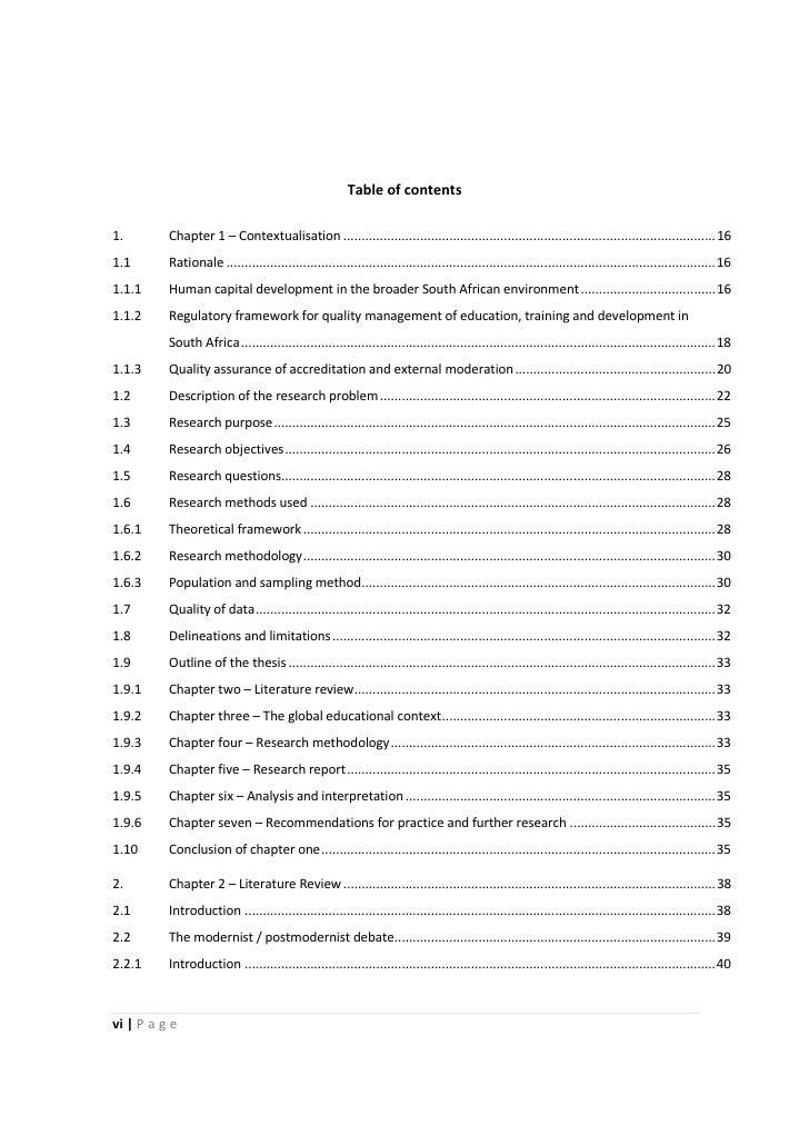 Topics for thesis in educational management