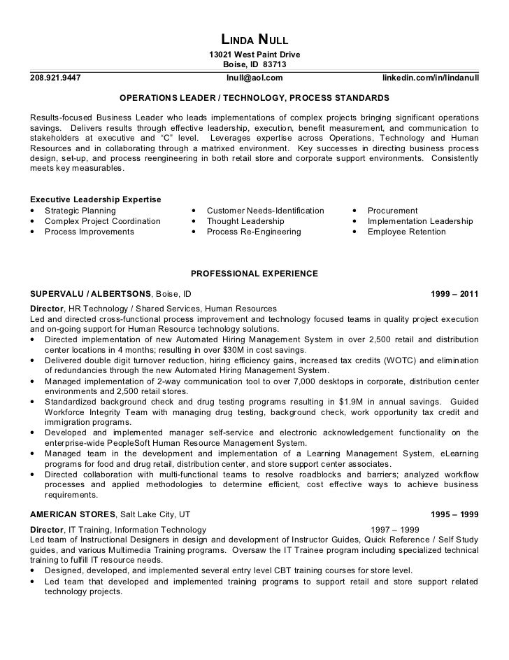 clothing retail resume
