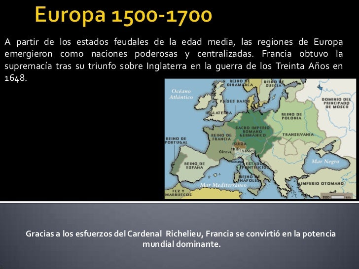 Linea Del Tiempo 1500 1700