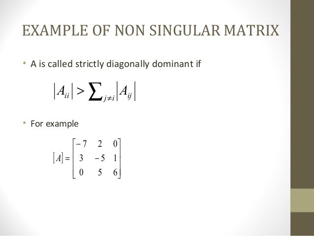 strictly diagonally dominant matrix positive definite strictly diagonally dominant matrix positive definite