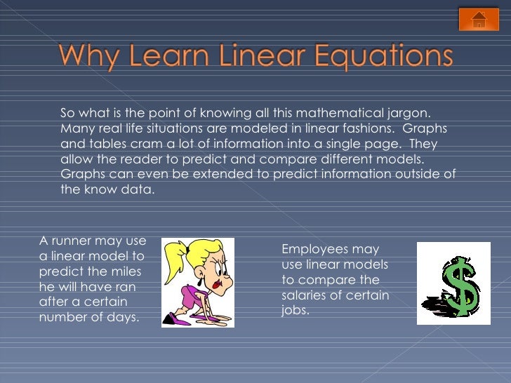 Linear Equations Ppt