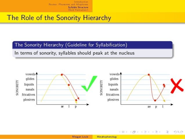 sonority hierarchy chart sonority hierarchy chart