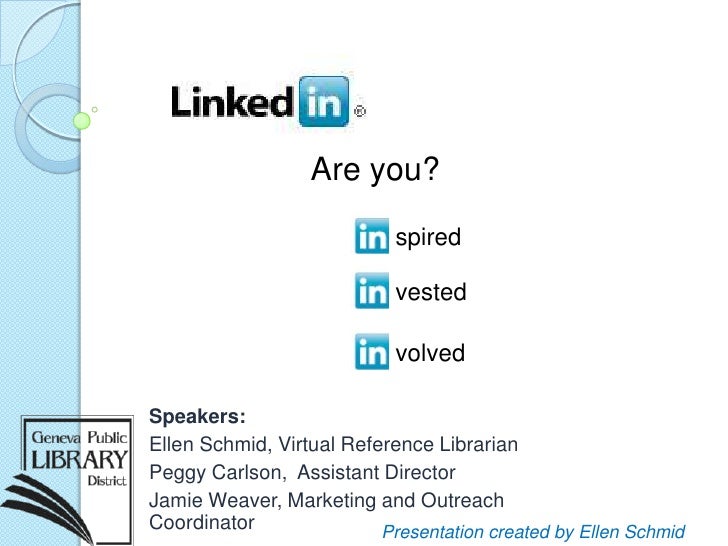 Linkedin for your business powerpoint presentation 2010