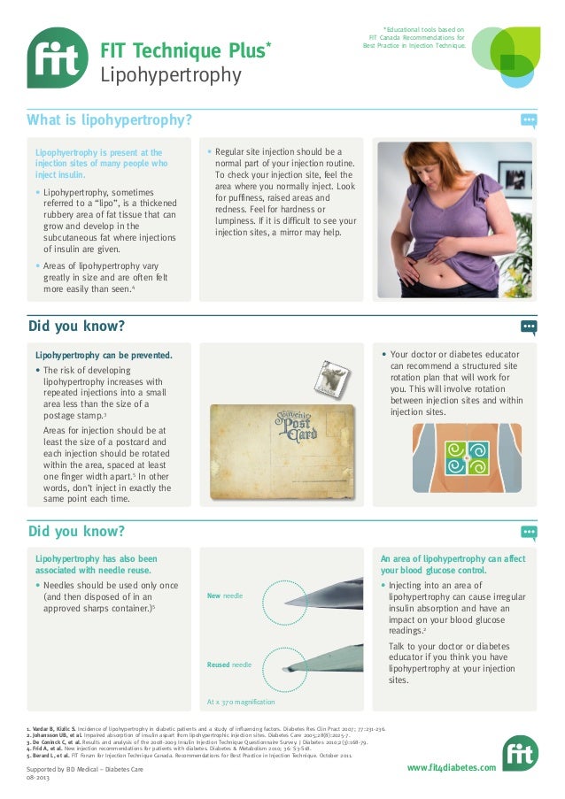 Diabetes Care Community Lipohypertrophy & Injection Techniques