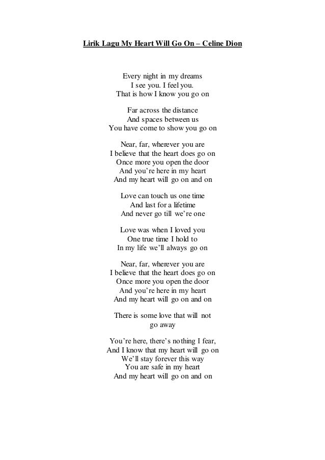 Lirik Lagu Love Like This