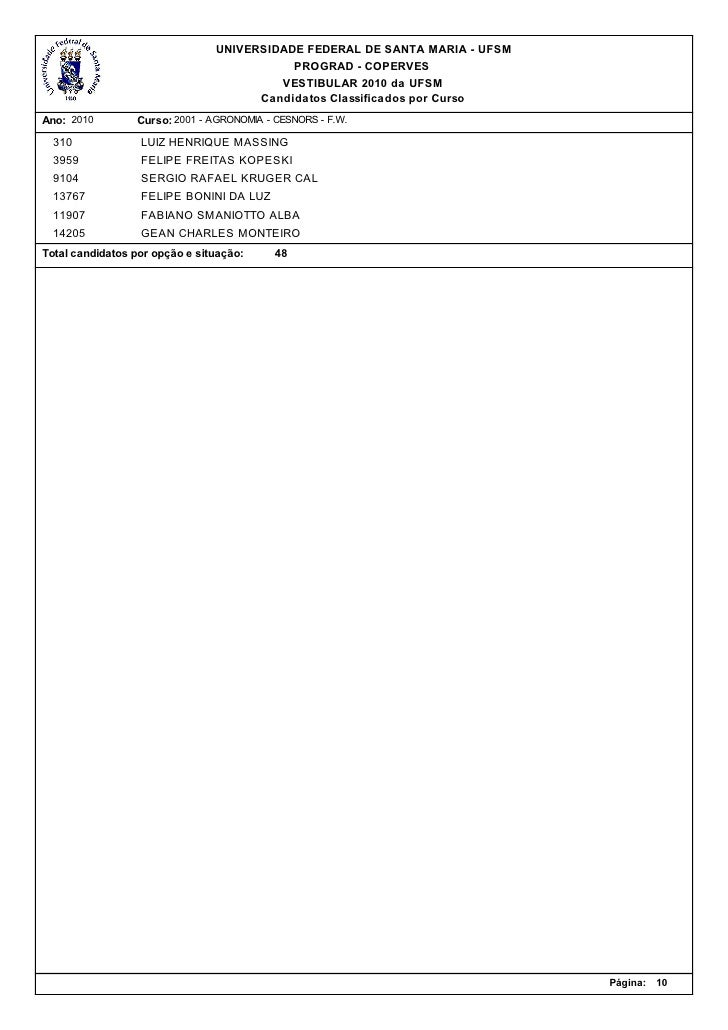 Cursos ufsm