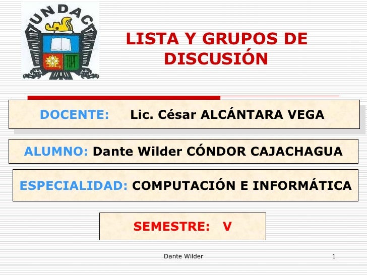 GRUPOS LISTA grupos lista: